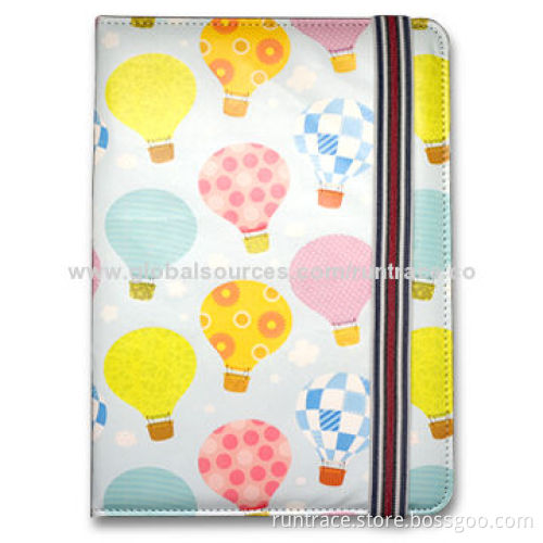 Painted case for tablet 7'' to 8'', with multi-angle stand function, auto-sleep function